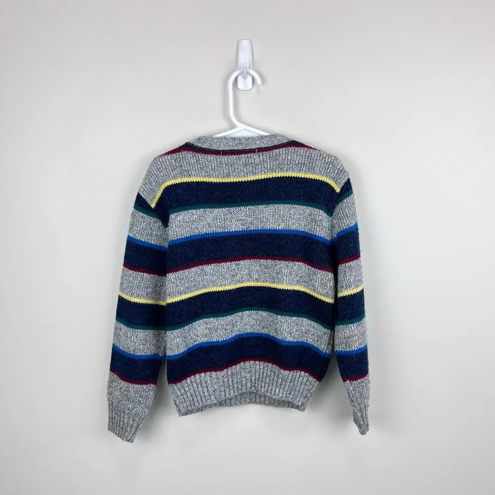 Vintage OshKosh B'gosh Striped Sweater 7 USA